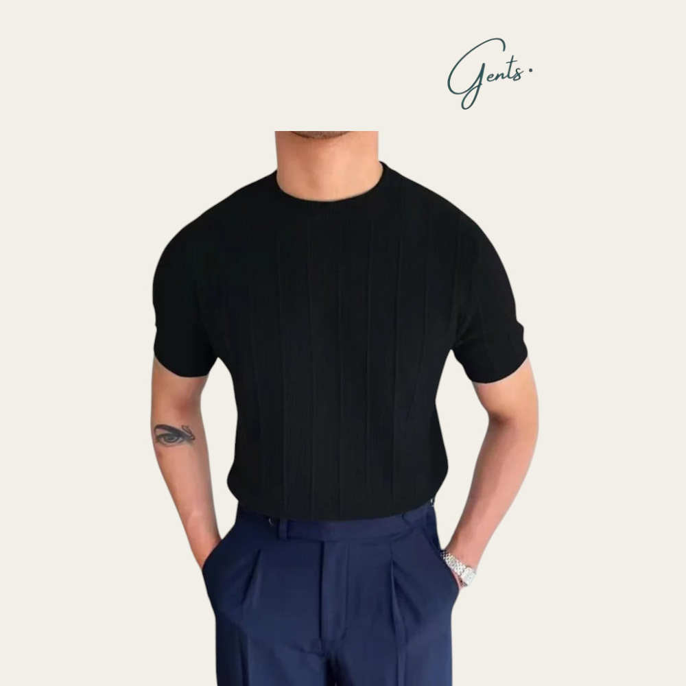 Das Whitmore I Cannes Ribbed T-Shirt