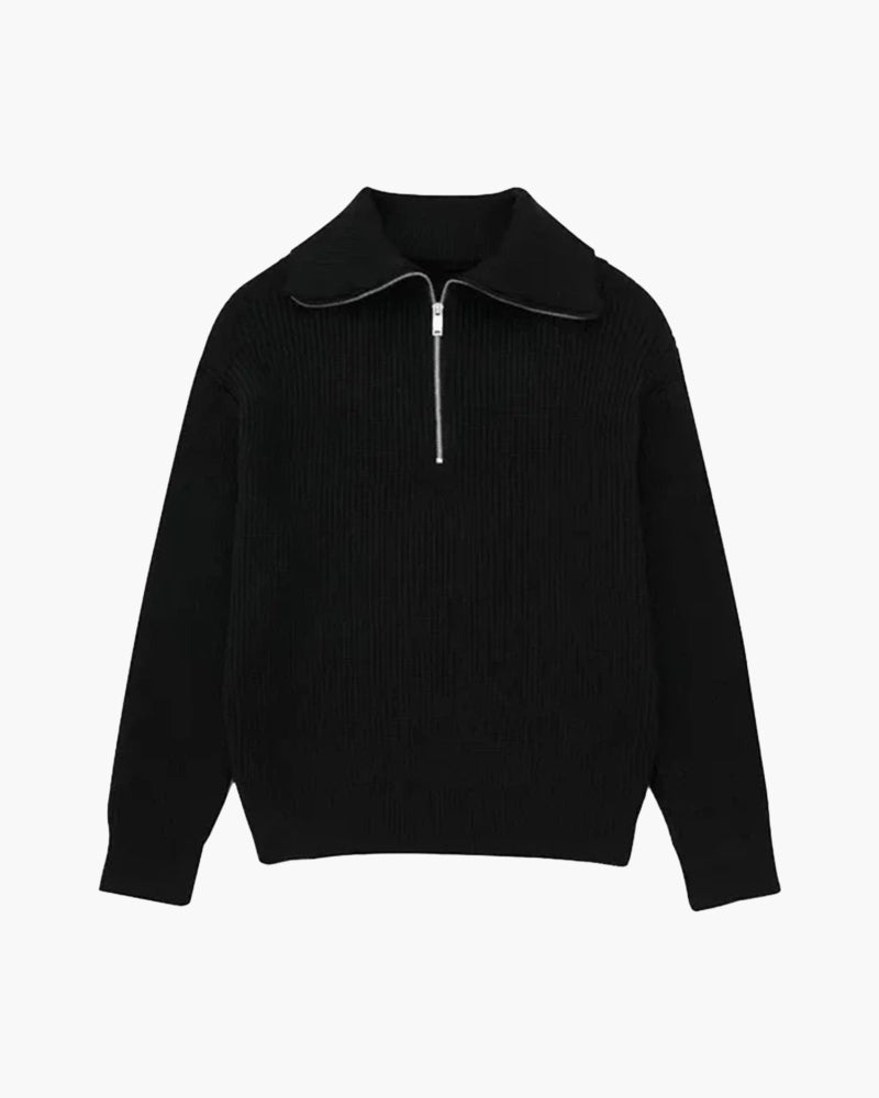 Der Gregory I Gestreifter Zip-Up Pullover